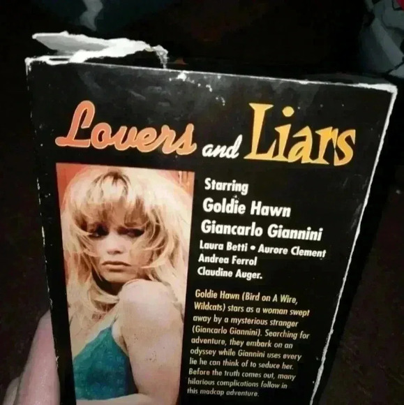 5/$25 Lovers And Liars A Madcap Seduction VHS 1993 - Picture 3 of 4